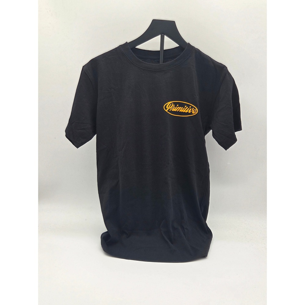 Primitive‎ Skateboarding Small Black Orange Logo Graphic T-Shirt 101-343